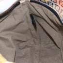 FENDI Zucchino Canvas Tote Bag Multicolor Gold Auth 154751V-19