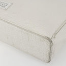 Maison Margiela 5AC Hand Bag Leather 2way White Silver Auth 154753-15