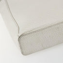 Maison Margiela 5AC Hand Bag Leather 2way White Silver Auth 154753-10