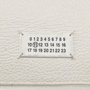 Maison Margiela 5AC Hand Bag Leather 2way White Silver Auth 154753-18