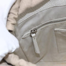 Maison Margiela 5AC Hand Bag Leather 2way White Silver Auth 154753-19