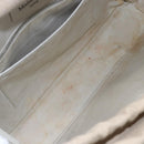 Maison Margiela 5AC Hand Bag Leather 2way White Silver Auth 154753-12