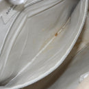 Maison Margiela 5AC Hand Bag Leather 2way White Silver Auth 154753-22