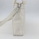 Maison Margiela 5AC Hand Bag Leather 2way White Silver Auth 154753-4