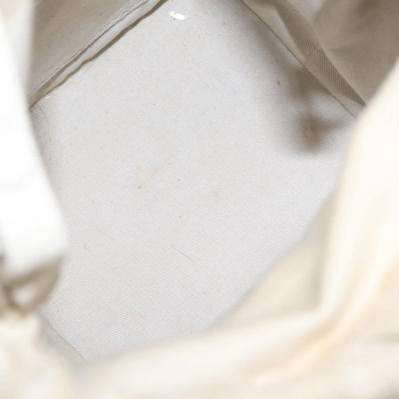 Maison Margiela 5AC Chain Shoulder Bucket Bag Leather 2way White Auth 154759