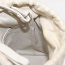 Maison Margiela 5AC Chain Shoulder Bucket Bag Leather 2way White Auth 154759-21