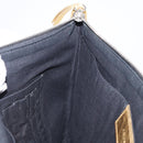 BALENCIAGA Clutch Bag Leather Gold 482874 Auth 154760-18