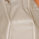 CHANEL Triple Coco Chain Tote Bag Patent leather Pink Silver CC Auth 154762-11