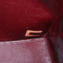 CHANEL Matelasse Chain Shoulder Bag Patent leather Black Gold CC Auth 154765-24