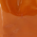 CHANEL Matelasse COCO Mark Chain Bag Patent Leather Orange Silver CC Auth 154766-5