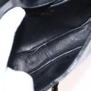 CHANEL COCO Mark Chain Shoulder Bag Enamel Black Gold CC Auth 154768-10