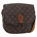 LOUIS VUITTON Monogram Saint Cloud GM Shoulder Bag M51242 LV Auth 154774-1