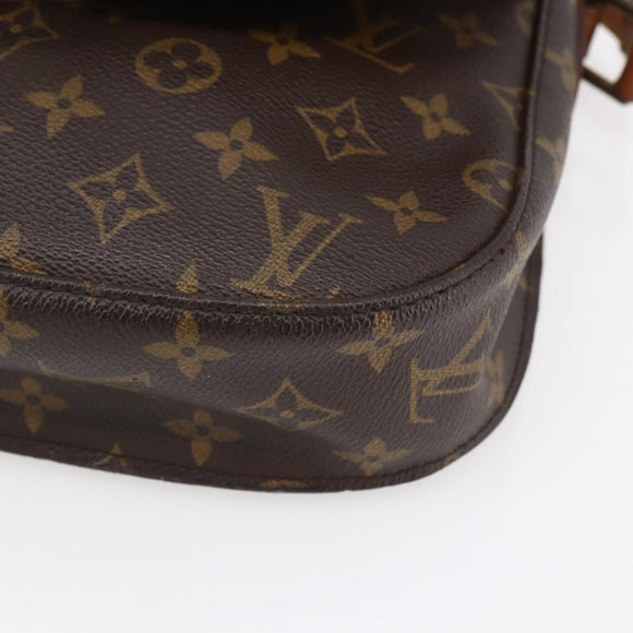 LOUIS VUITTON Monogram Saint Cloud GM Shoulder Bag M51242 LV Auth 154774