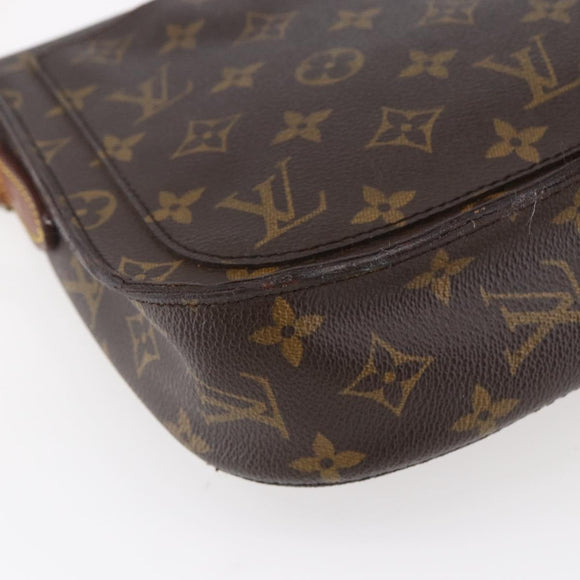 LOUIS VUITTON Monogram Saint Cloud GM Shoulder Bag M51242 LV Auth 154774