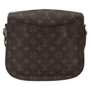 LOUIS VUITTON Monogram Saint Cloud GM Shoulder Bag M51242 LV Auth 154774-2