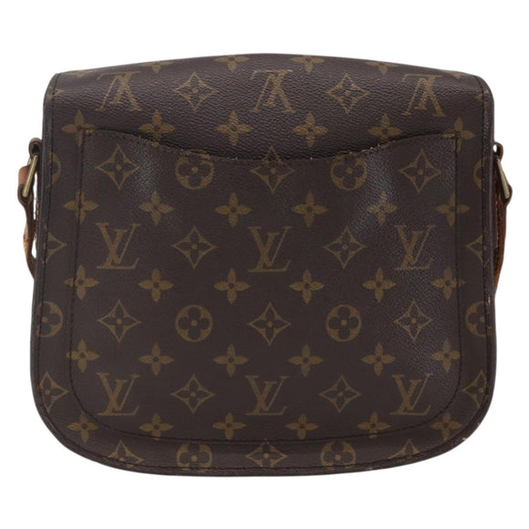 LOUIS VUITTON Monogram Saint Cloud GM Shoulder Bag M51242 LV Auth 154774