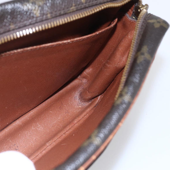 LOUIS VUITTON Monogram Compiegne 23 Clutch Bag M51847 LV Auth 154777