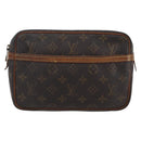 LOUIS VUITTON Monogram Compiegne 23 Clutch Bag M51847 LV Auth 154777-13