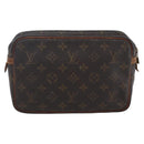 LOUIS VUITTON Monogram Compiegne 23 Clutch Bag M51847 LV Auth 154777-2