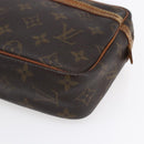 LOUIS VUITTON Monogram Compiegne 23 Clutch Bag M51847 LV Auth 154777-7