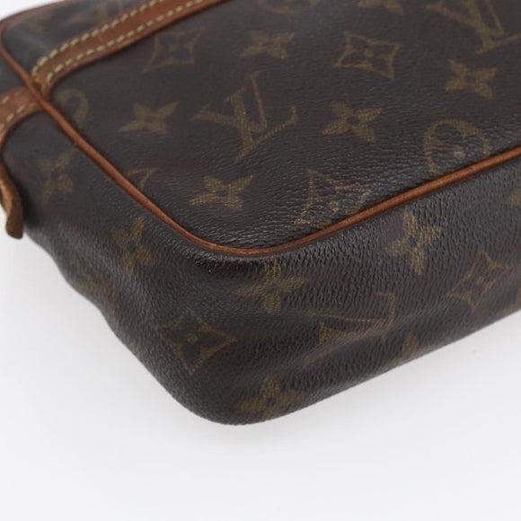 LOUIS VUITTON Monogram Compiegne 23 Clutch Bag M51847 LV Auth 154777