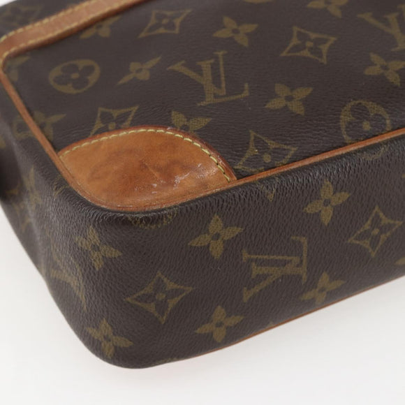 LOUIS VUITTON Monogram Compiegne 28 Clutch Bag M51845 LV Auth 154778