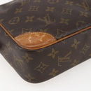 LOUIS VUITTON Monogram Compiegne 28 Clutch Bag M51845 LV Auth 154778-16