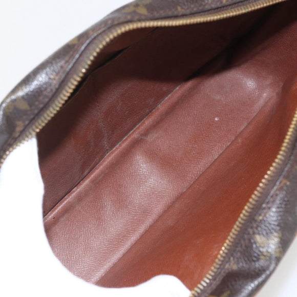 LOUIS VUITTON Monogram Compiegne 28 Clutch Bag M51845 LV Auth 154778