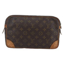 LOUIS VUITTON Monogram Compiegne 28 Clutch Bag M51845 LV Auth 154778-2