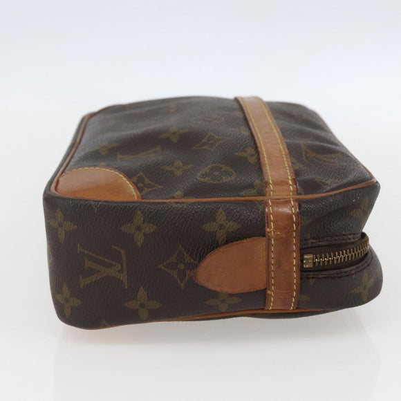 LOUIS VUITTON Monogram Compiegne 28 Clutch Bag M51845 LV Auth 154778