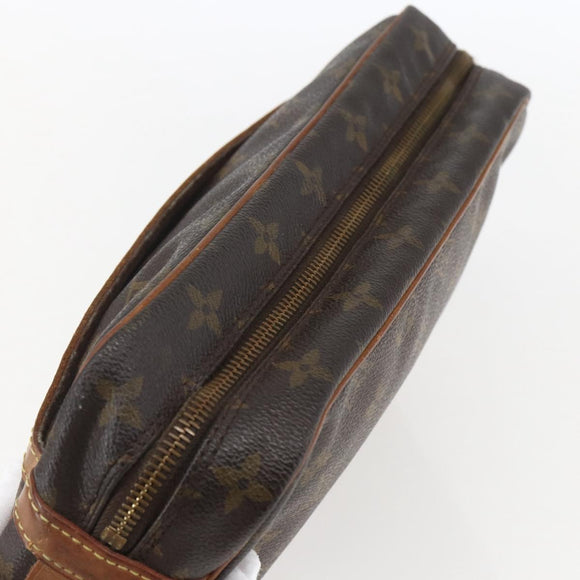 LOUIS VUITTON Monogram Compiegne 28 Clutch Bag M51845 LV Auth 154778