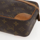 LOUIS VUITTON Monogram Compiegne 28 Clutch Bag M51845 LV Auth 154778-14