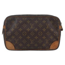 LOUIS VUITTON Monogram Compiegne 28 Clutch Bag M51845 LV Auth 154779-3