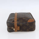 LOUIS VUITTON Monogram Compiegne 28 Clutch Bag M51845 LV Auth 154779-4