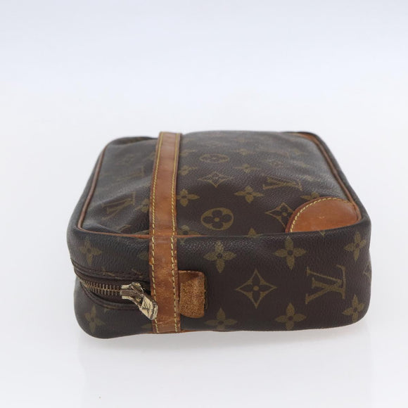 LOUIS VUITTON Monogram Compiegne 28 Clutch Bag M51845 LV Auth 154779