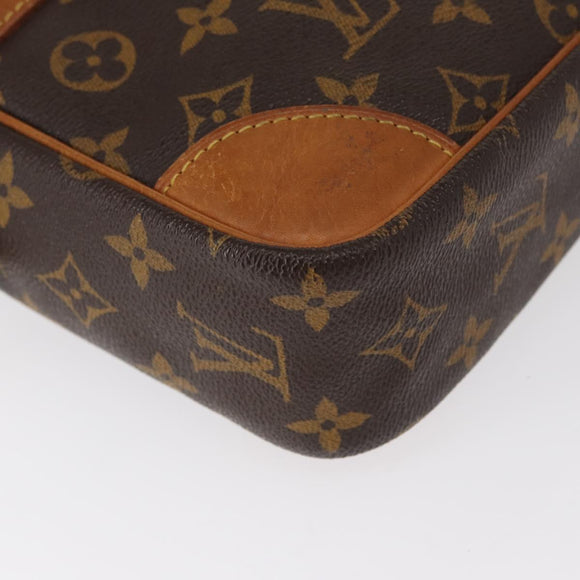 LOUIS VUITTON Monogram Compiegne 28 Clutch Bag M51845 LV Auth 154780