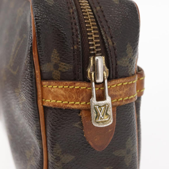 LOUIS VUITTON Monogram Compiegne 23 Clutch Bag M51847 LV Auth 154781