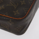 LOUIS VUITTON Monogram Compiegne 23 Clutch Bag M51847 LV Auth 154781-8