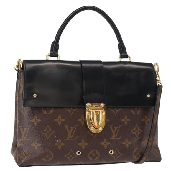 LOUIS VUITTON Monogram One Handle Flap Bag MM M43125 LV Auth 154782