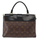 LOUIS VUITTON Monogram One Handle Flap Bag MM M43125 LV Auth 154782-2