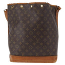 LOUIS VUITTON Monogram Noe Shoulder Bag M42224 LV Auth 154785-2