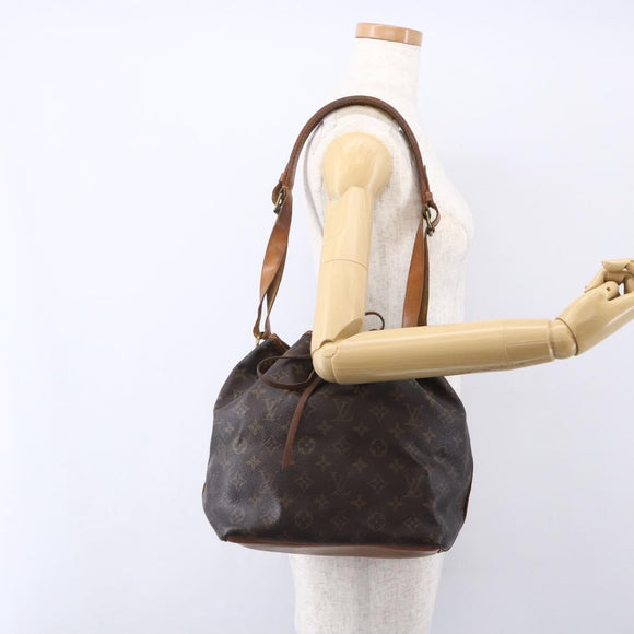 LOUIS VUITTON Monogram Petit Noe Shoulder Bag M42226 LV Auth 154786