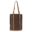 LOUIS VUITTON Monogram Bucket GM Shoulder Bag M42236 LV Auth 154791-1