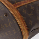 LOUIS VUITTON Monogram Bucket GM Shoulder Bag M42236 LV Auth 154791-15