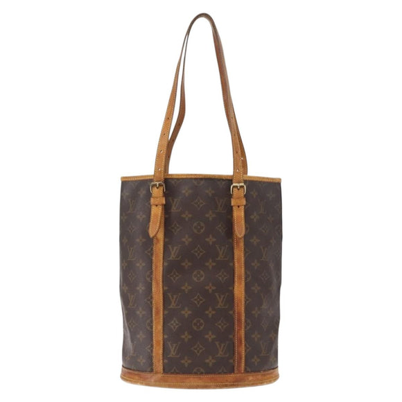 LOUIS VUITTON Monogram Bucket GM Shoulder Bag M42236 LV Auth 154791