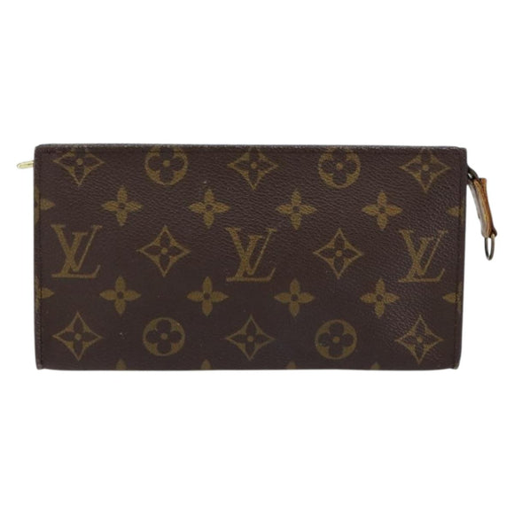 LOUIS VUITTON Monogram Bucket GM Accessory Pouch LV Auth 154792