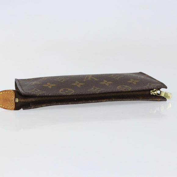 LOUIS VUITTON Monogram Bucket GM Accessory Pouch LV Auth 154792