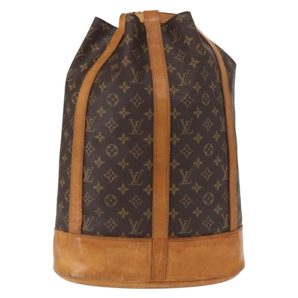 LOUIS VUITTON Monogram Randonnee GM Shoulder Bag M42244 LV Auth 154793