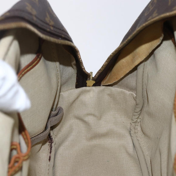 LOUIS VUITTON Monogram Deauville Hand Bag M47270 LV Auth 154796