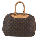 LOUIS VUITTON Monogram Deauville Hand Bag M47270 LV Auth 154796-2